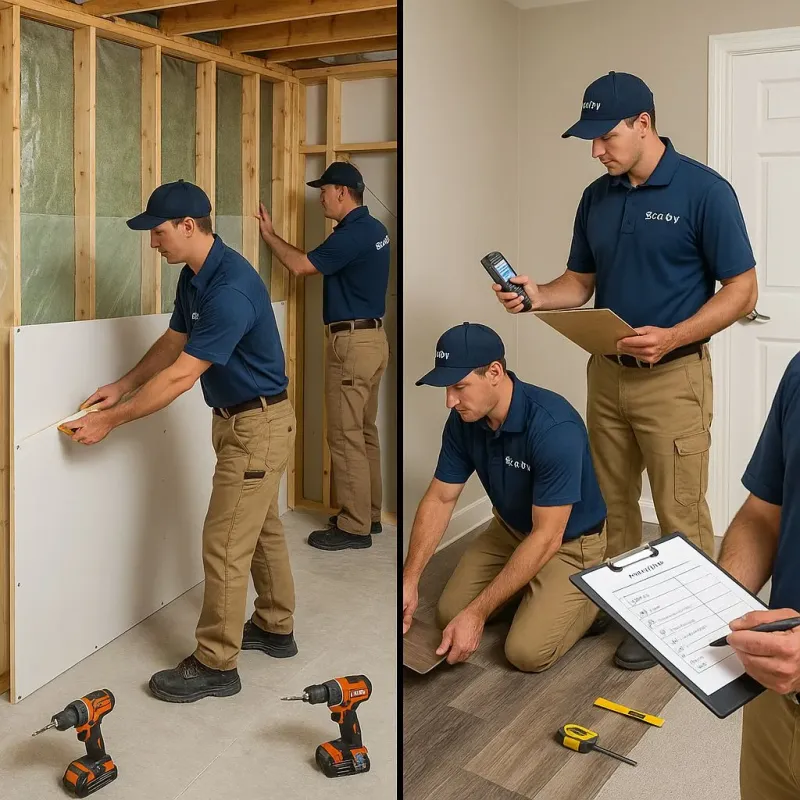 Repairs and Reconstruction process in Lewis County, NY